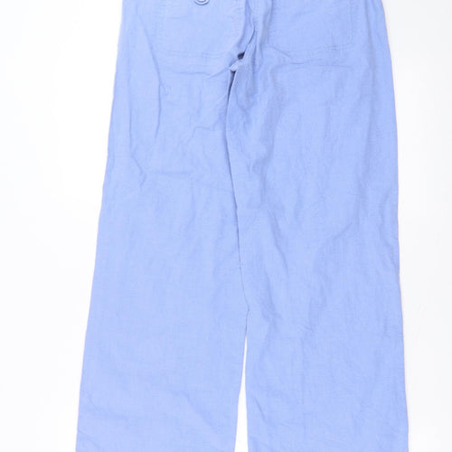 NEXT Womens Blue   Trousers  Size 10 L28 in