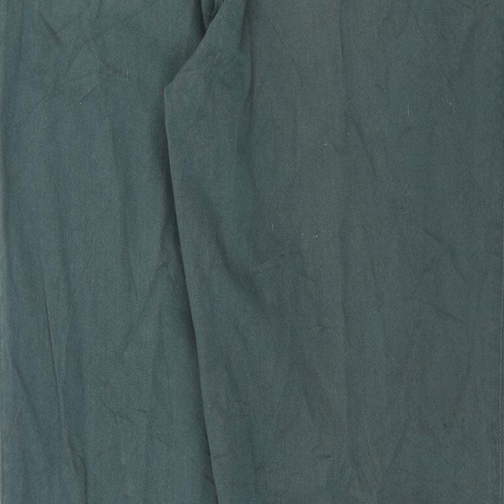BHS Mens Green   Chino Trousers Size 36 in L31 in