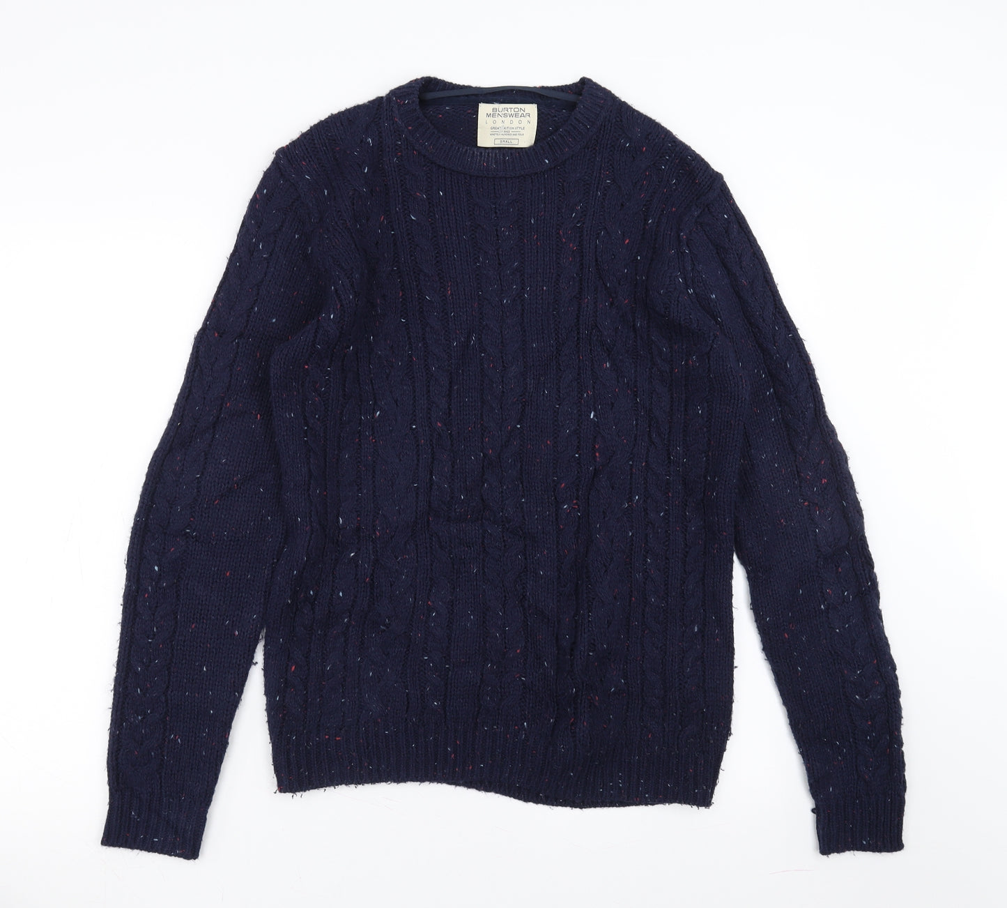 Burton Mens Blue   Pullover Jumper Size S