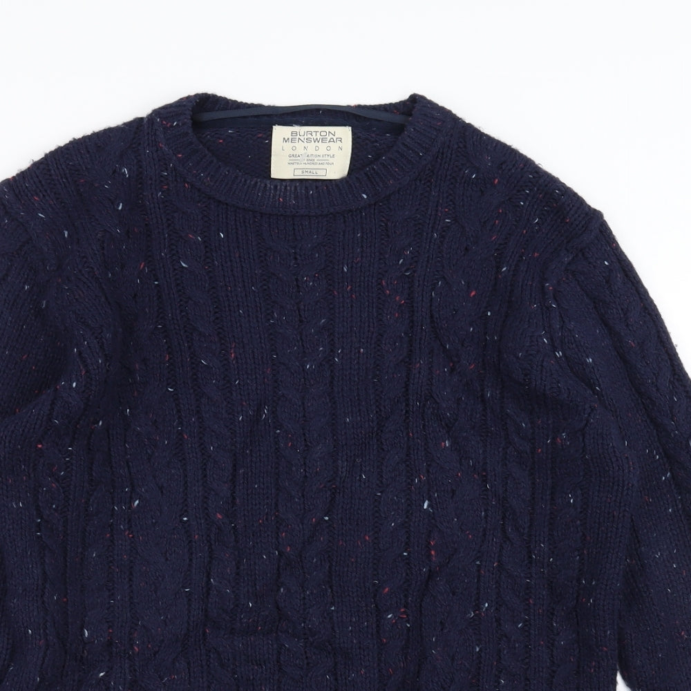 Burton Mens Blue   Pullover Jumper Size S