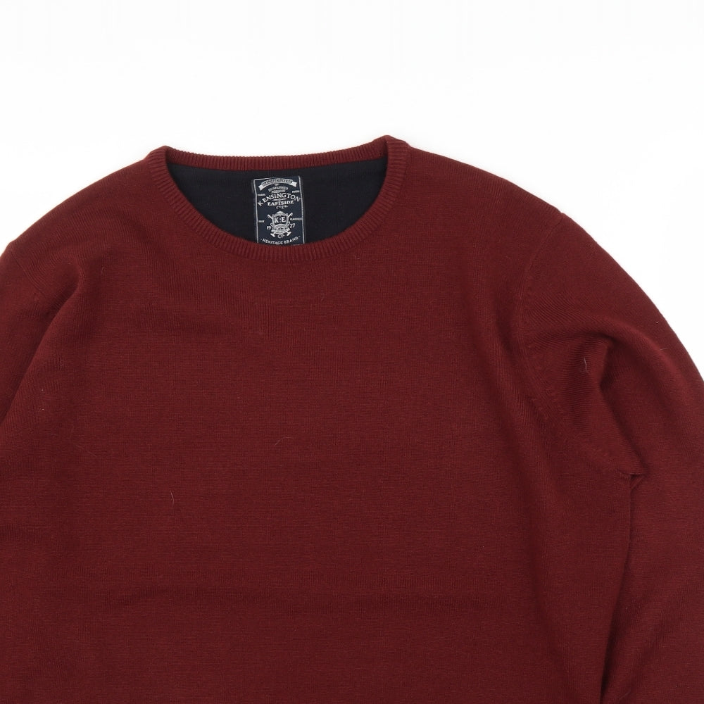 Kensington Eastside Mens Purple   Pullover Jumper Size XL