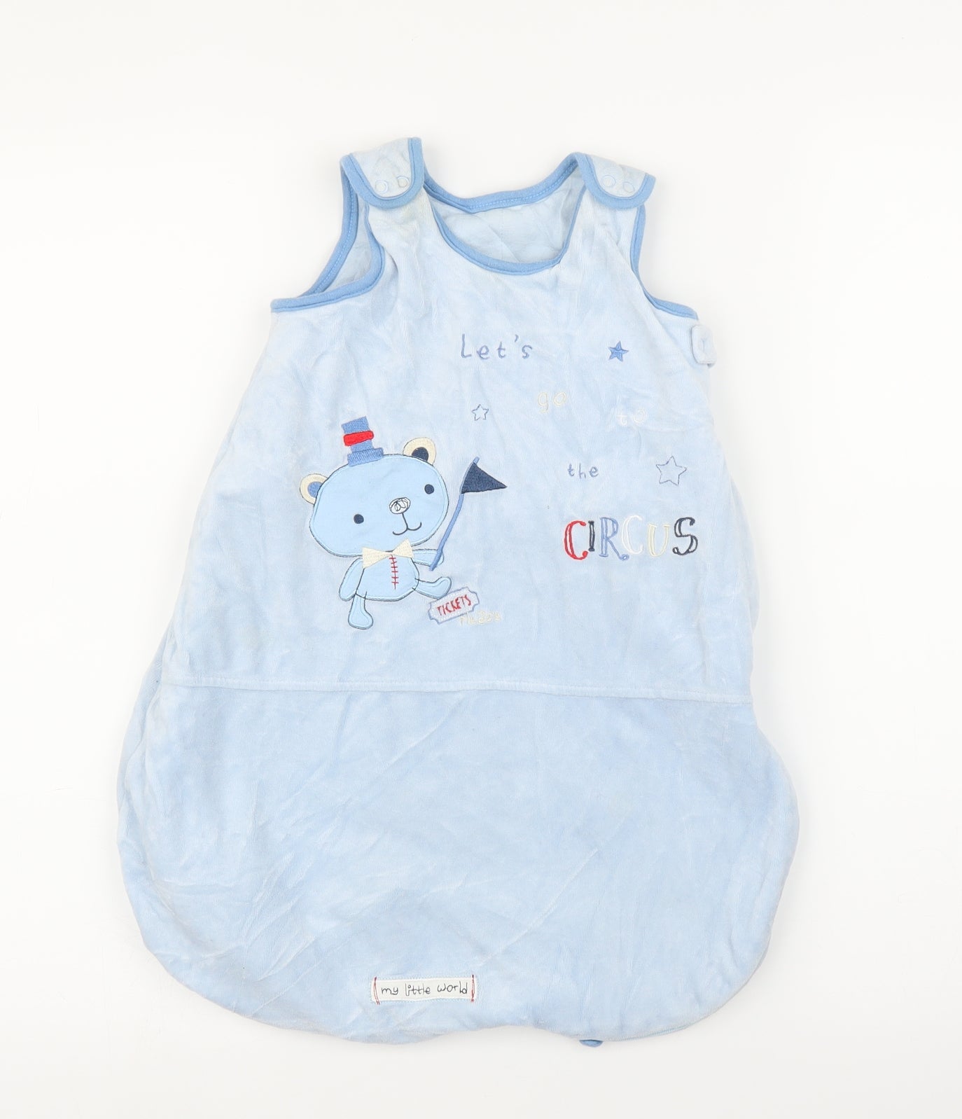Dunnes Boys Blue   Babygrow One-Piece Size 3-6 Months