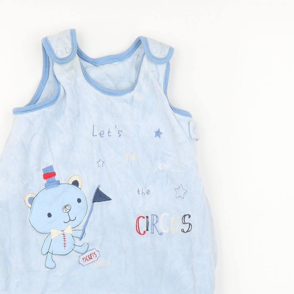 Dunnes Boys Blue   Babygrow One-Piece Size 3-6 Months