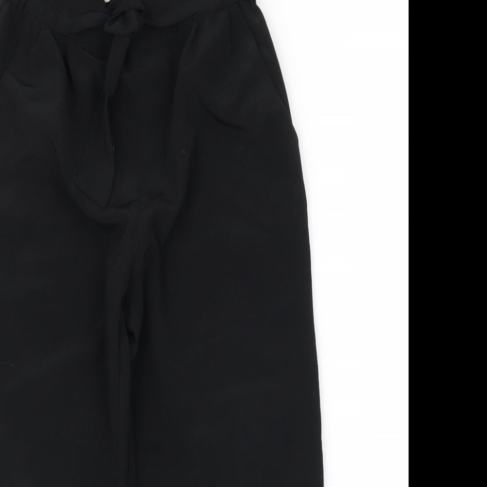 H&M Girls Black   Bloomer Trousers Size 8-9 Years