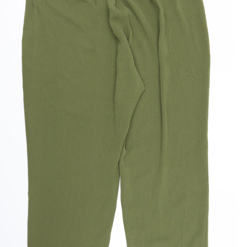ELVI Womens Green   Bloomer Trousers Size 20 L26 in