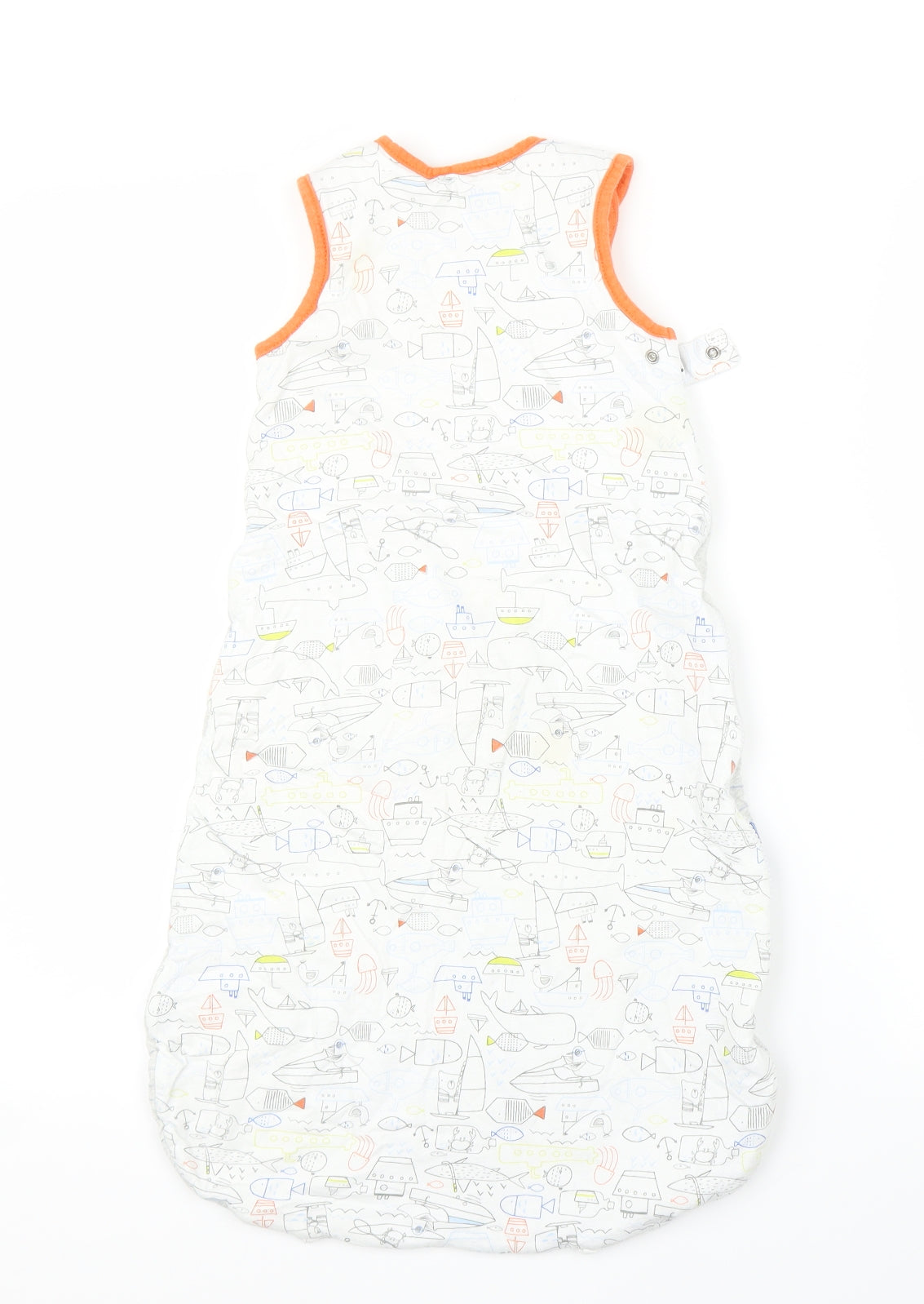 TU Baby Grey   Babygrow One-Piece Size 9-12 Months