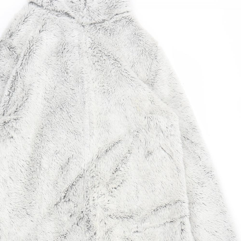 M&S Womens Grey   Cardigan Jumper Size 14