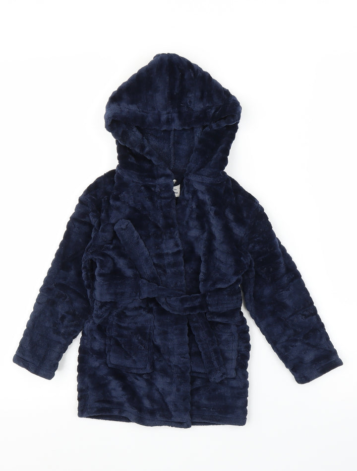 Primark Boys Blue Solid  Capri Robe Size 18-24 Months