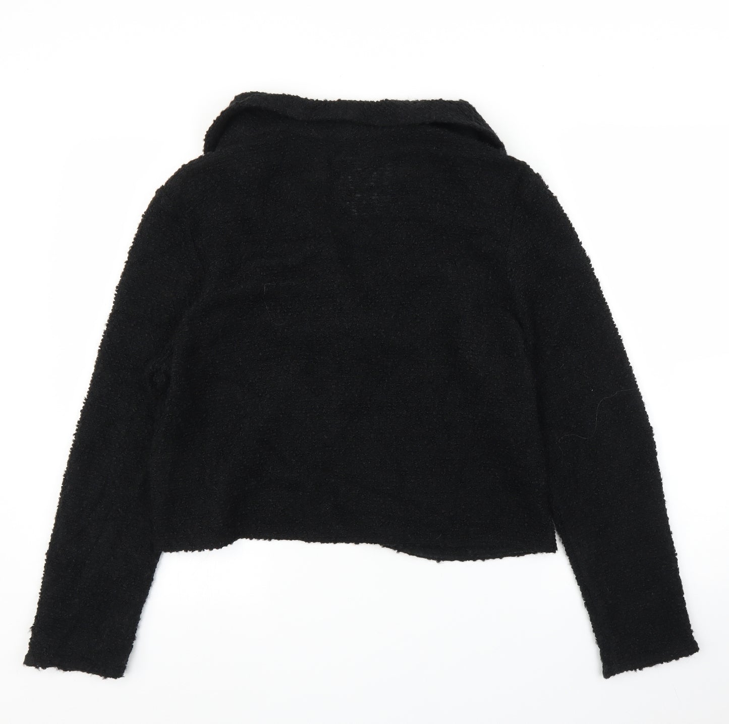 BASSINI Womens Black   Cardigan Jumper Size L  - Jacket