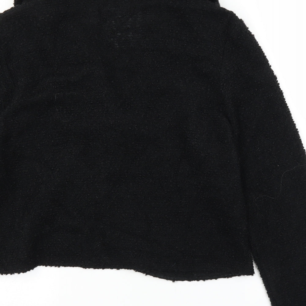 BASSINI Womens Black   Cardigan Jumper Size L  - Jacket