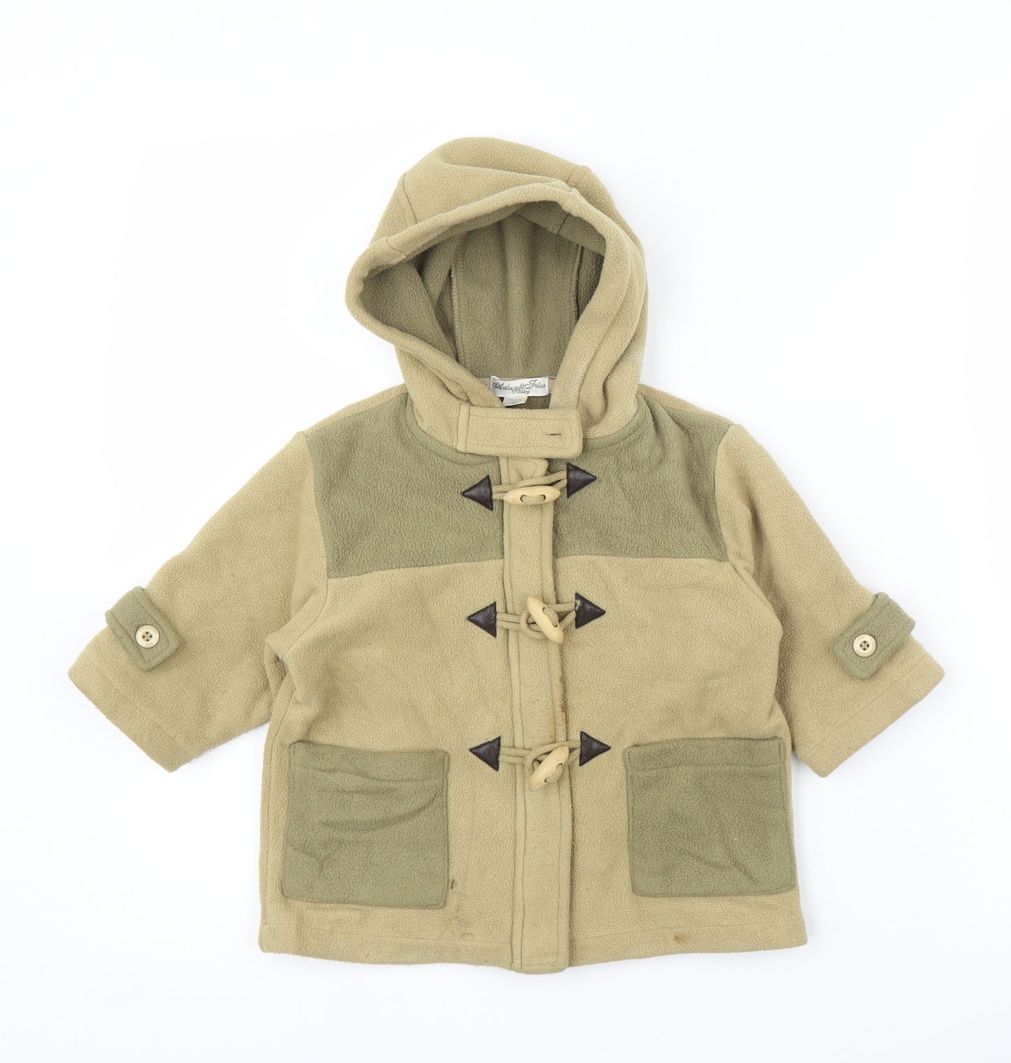 Arthur & Felicity Boys Green   Overcoat Coat Size 12 Months
