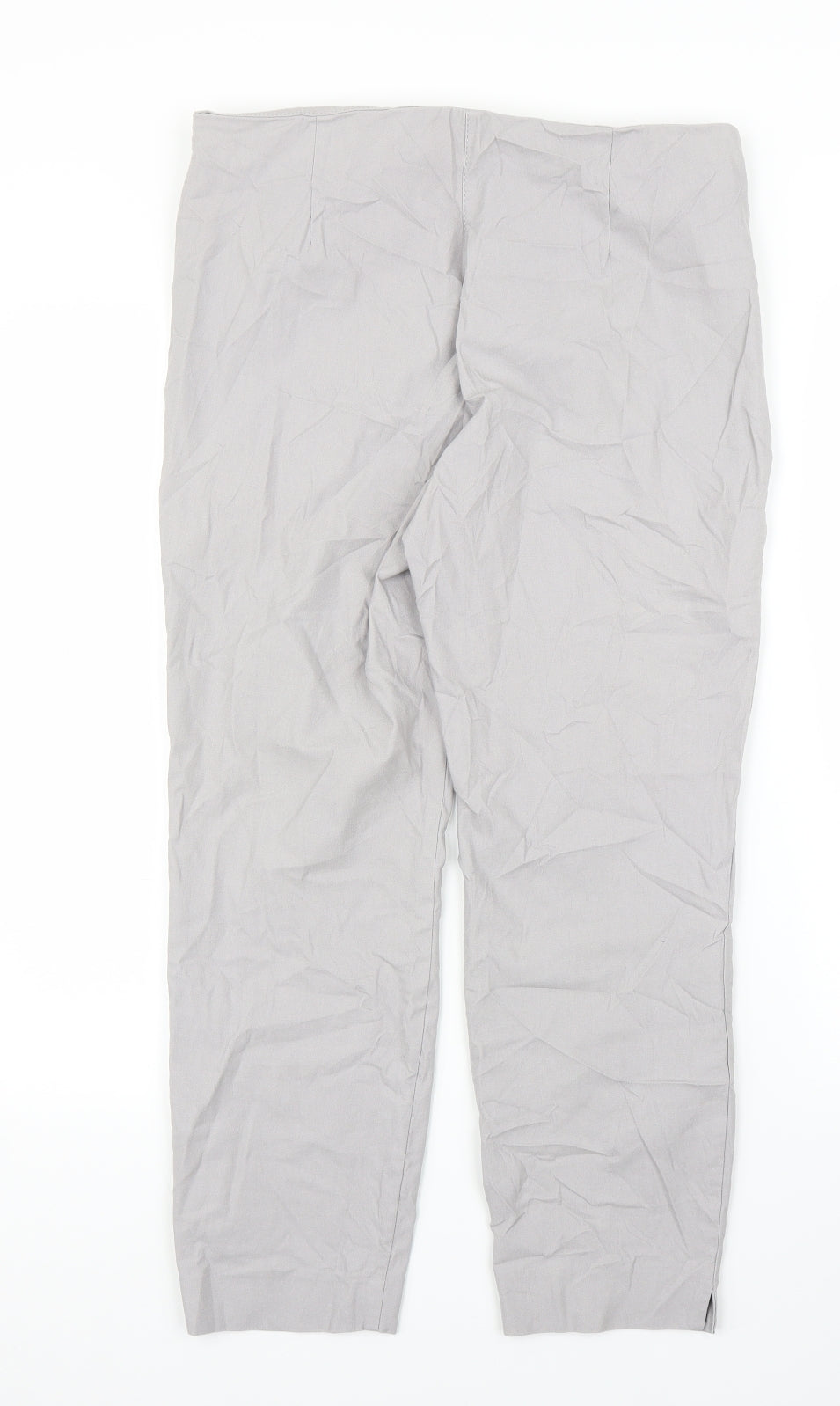 Phase Eight Womens Grey   Pedal Pusher Trousers Size 14 L24 in