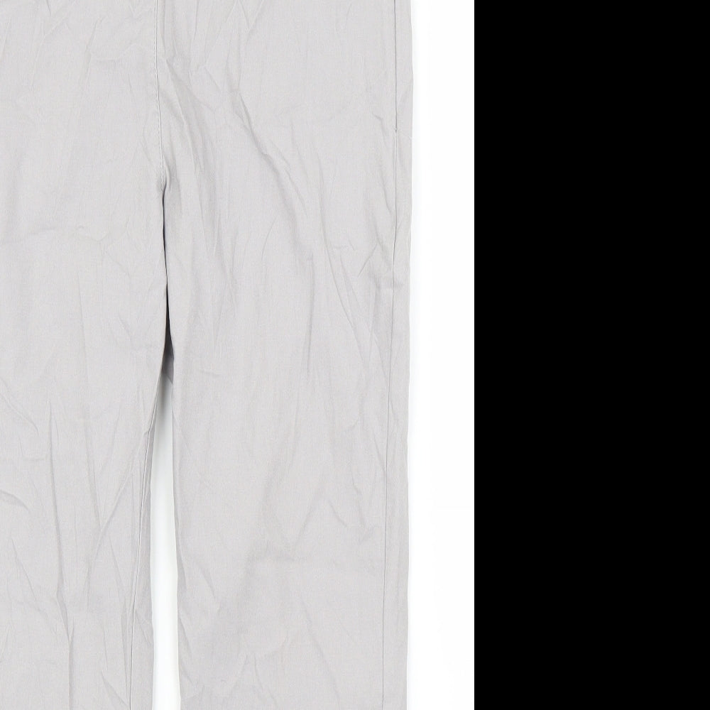 Phase Eight Womens Grey   Pedal Pusher Trousers Size 14 L24 in