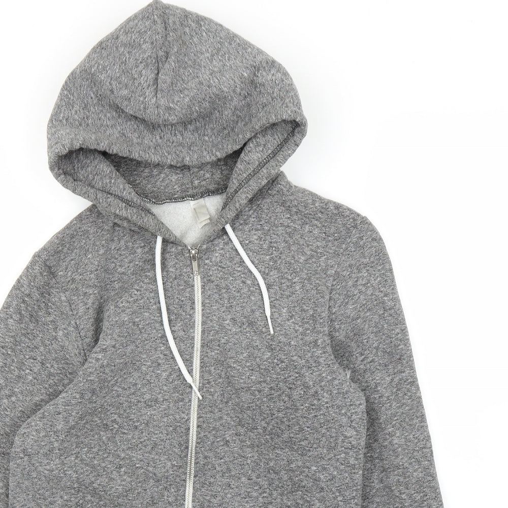 Preworn Mens Grey   Full Zip Hoodie Size M
