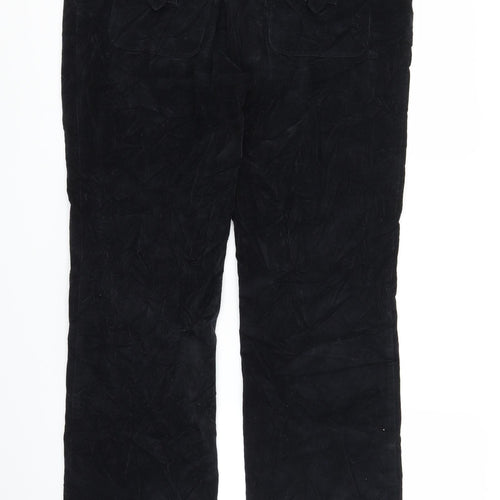 You Young Womens Blue  Corduroy Straight Jeans Size 10 L30 in