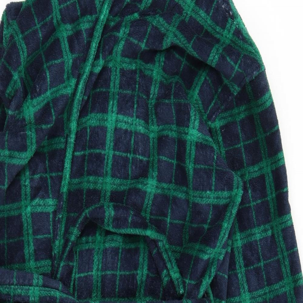 Primark Mens Green Polka Dot   Robe Size L