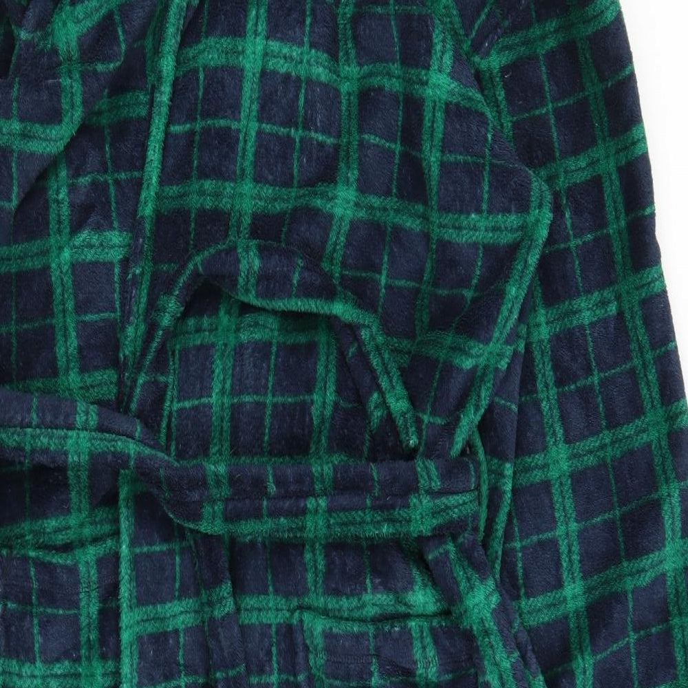 Primark Mens Green Polka Dot   Robe Size L