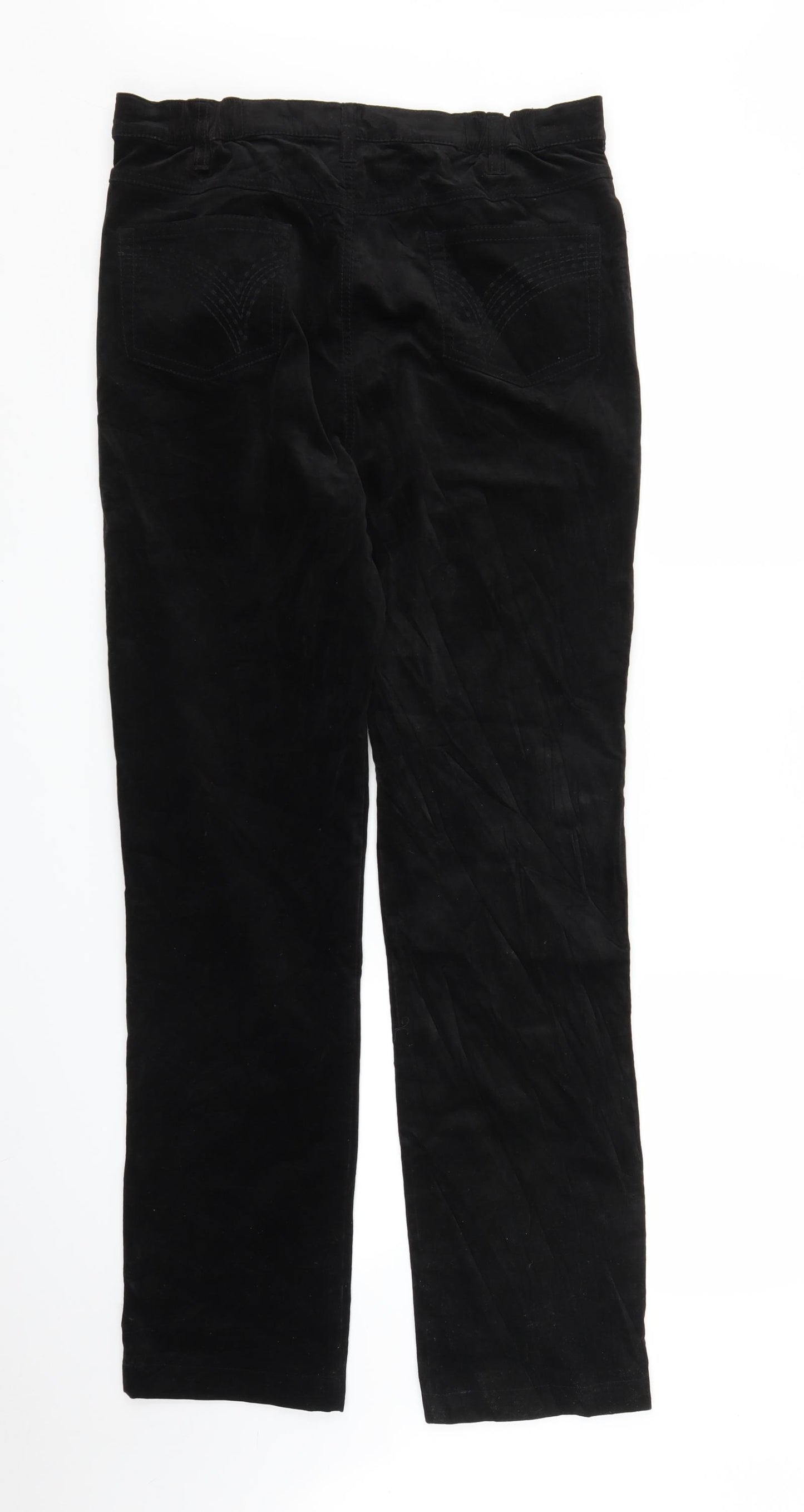M&S Mens Black   Straight Jeans Size 32 in L30 in