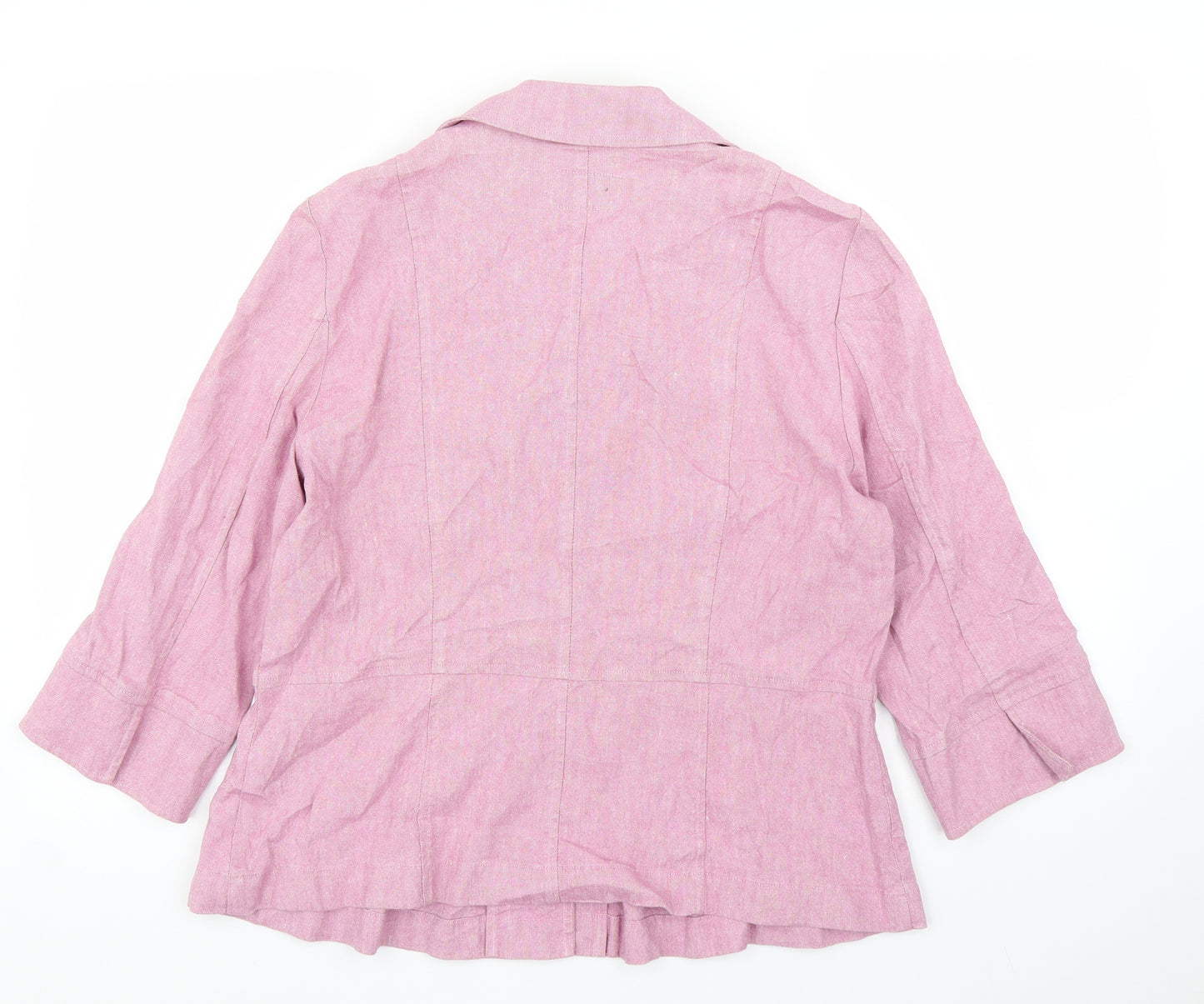 M&S Womens Pink   Basic Blouse Size 16  - Jacket