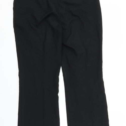 BHS Womens Black   Trousers  Size 12 L28 in