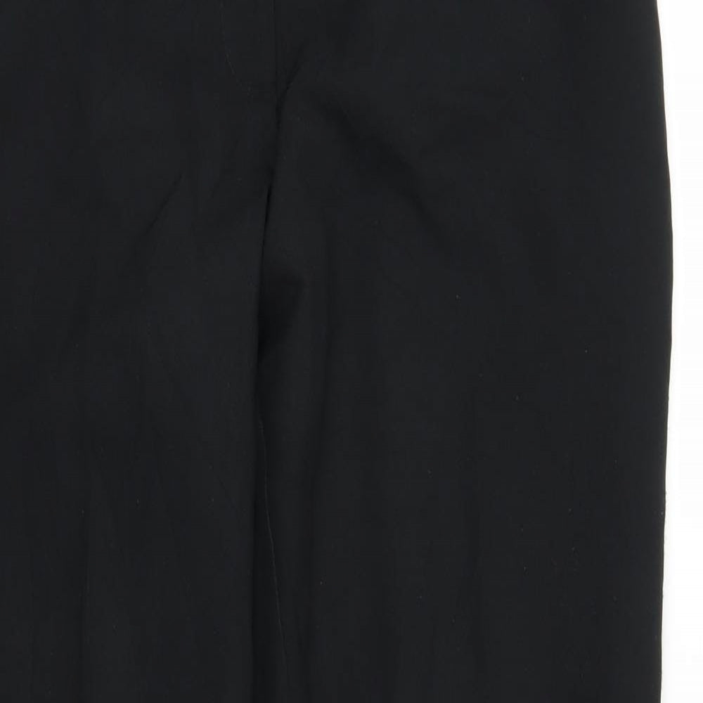 BHS Womens Black   Trousers  Size 12 L28 in