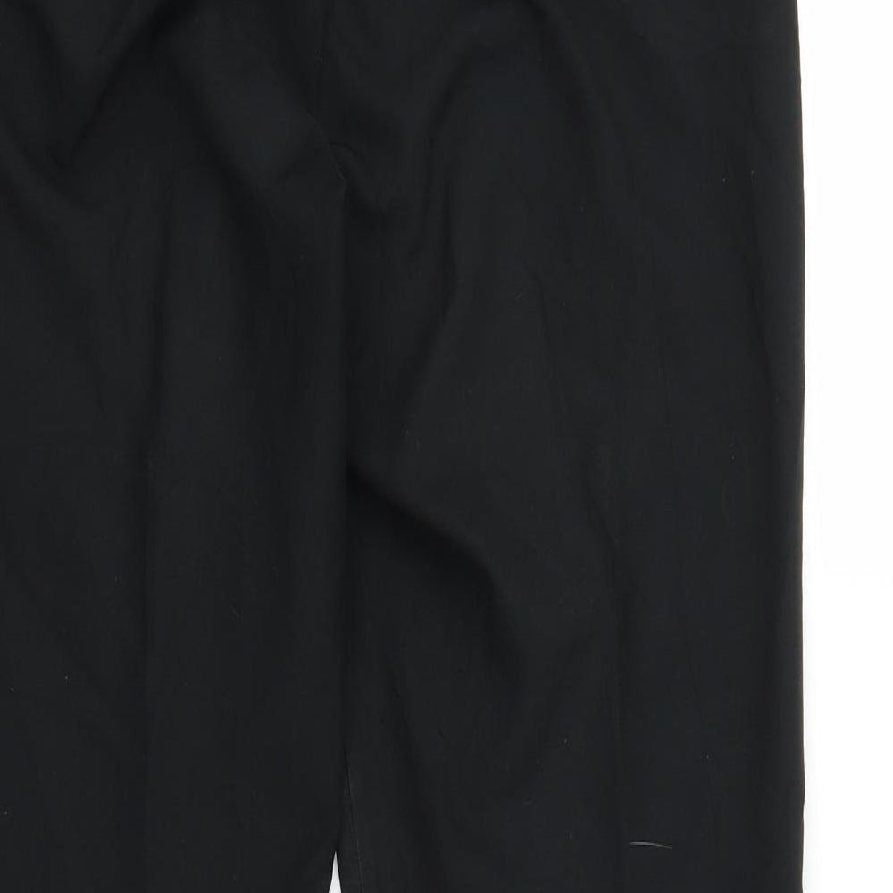 BHS Womens Black   Trousers  Size 12 L28 in