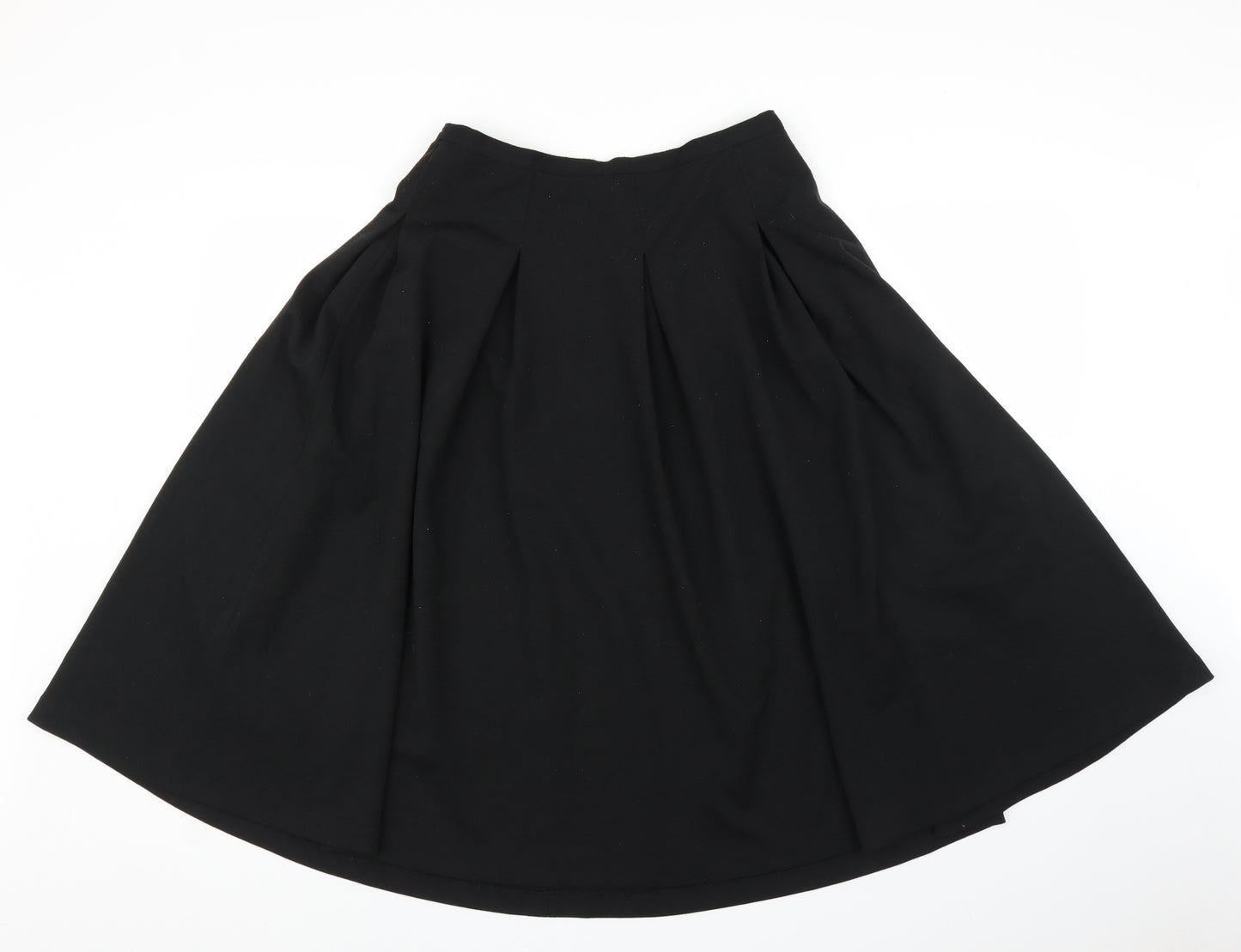 Oasis Womens Black   A-Line Skirt Size 8