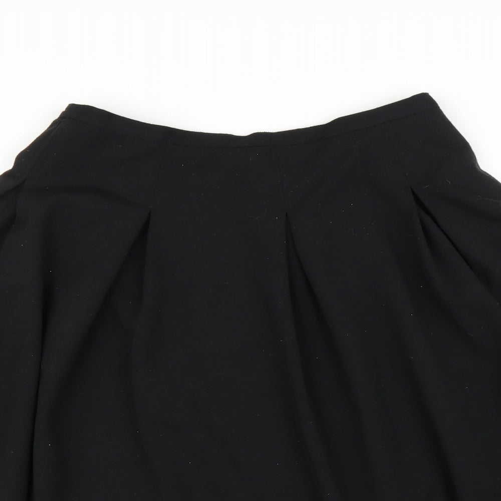 Oasis Womens Black   A-Line Skirt Size 8
