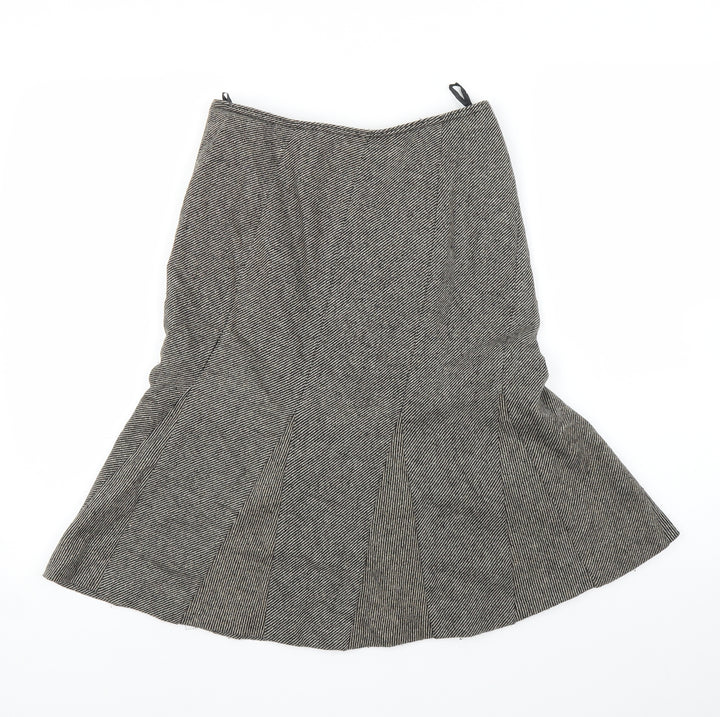 Preworn Womens Brown   Trumpet Skirt Size S