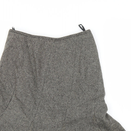 Preworn Womens Brown   Trumpet Skirt Size S