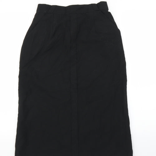 M&S Womens Black   Straight & Pencil Skirt Size 12