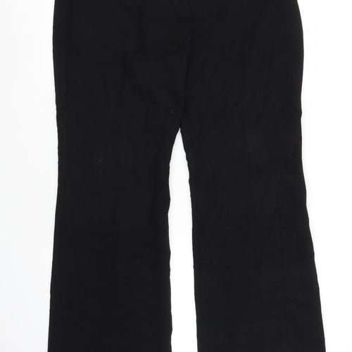 Preworn Womens Black   Trousers  Size L L31 in