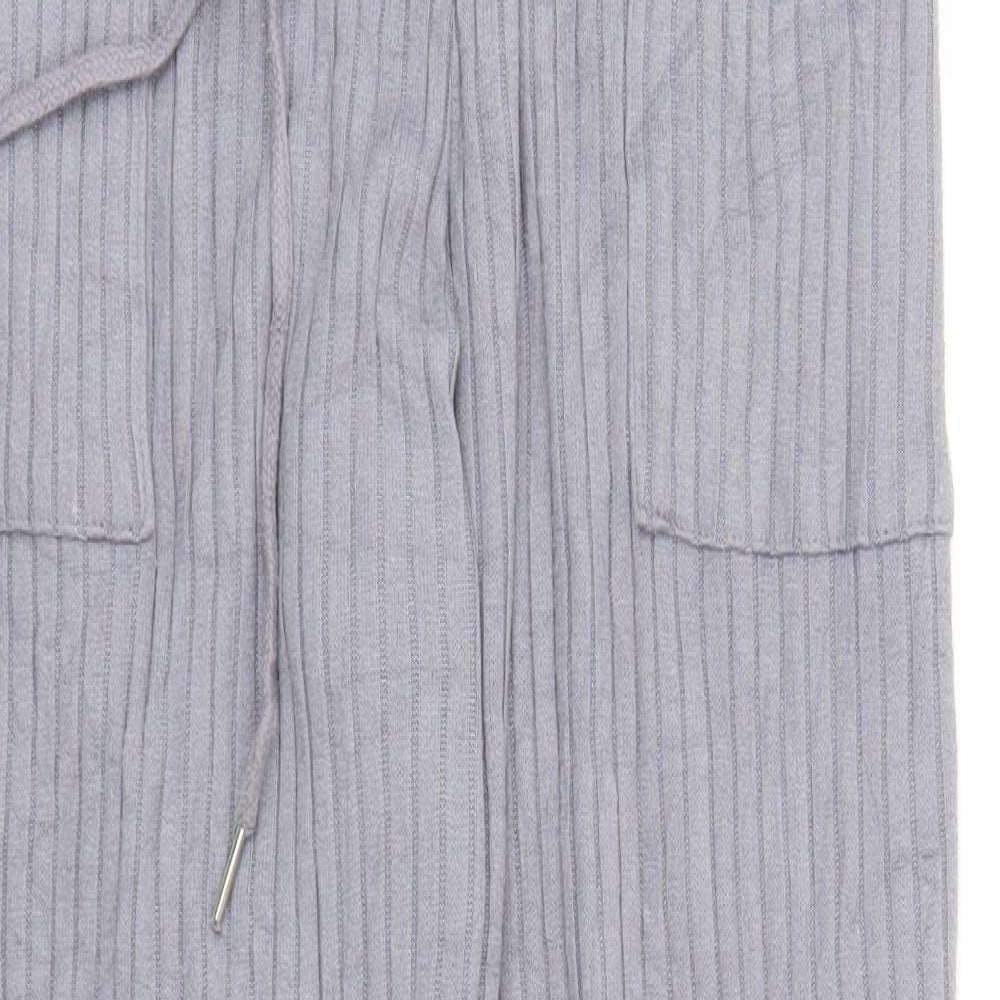 Primark Womens Grey Solid  Chemise Pyjama Pants Size M