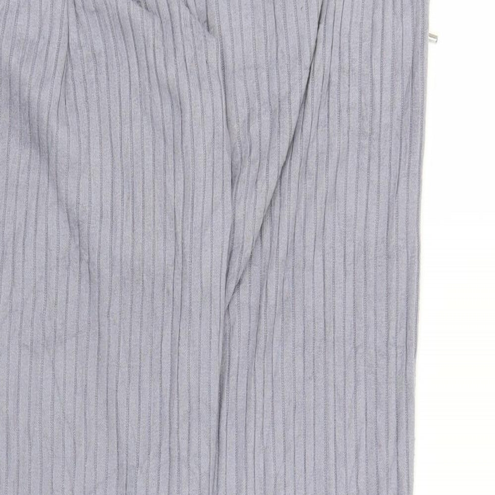 Primark Womens Grey Solid  Chemise Pyjama Pants Size M