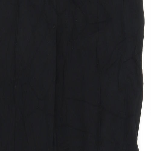 M&S Womens Black   Trousers  Size 10 L29 in