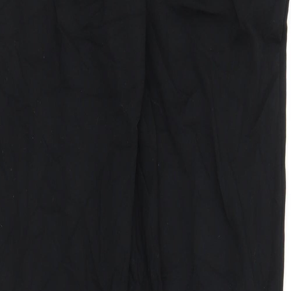 M&S Womens Black   Trousers  Size 10 L29 in