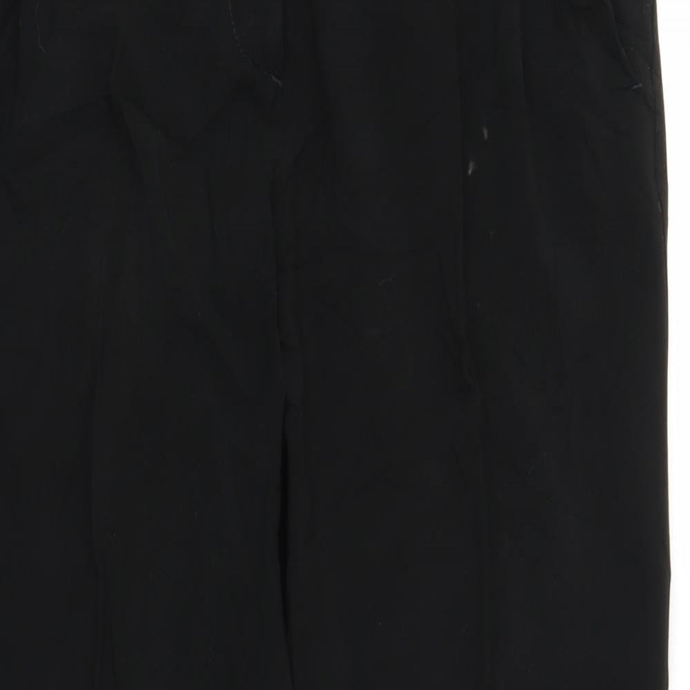 Max Mara Womens Black   Trousers  Size 12 L24 in