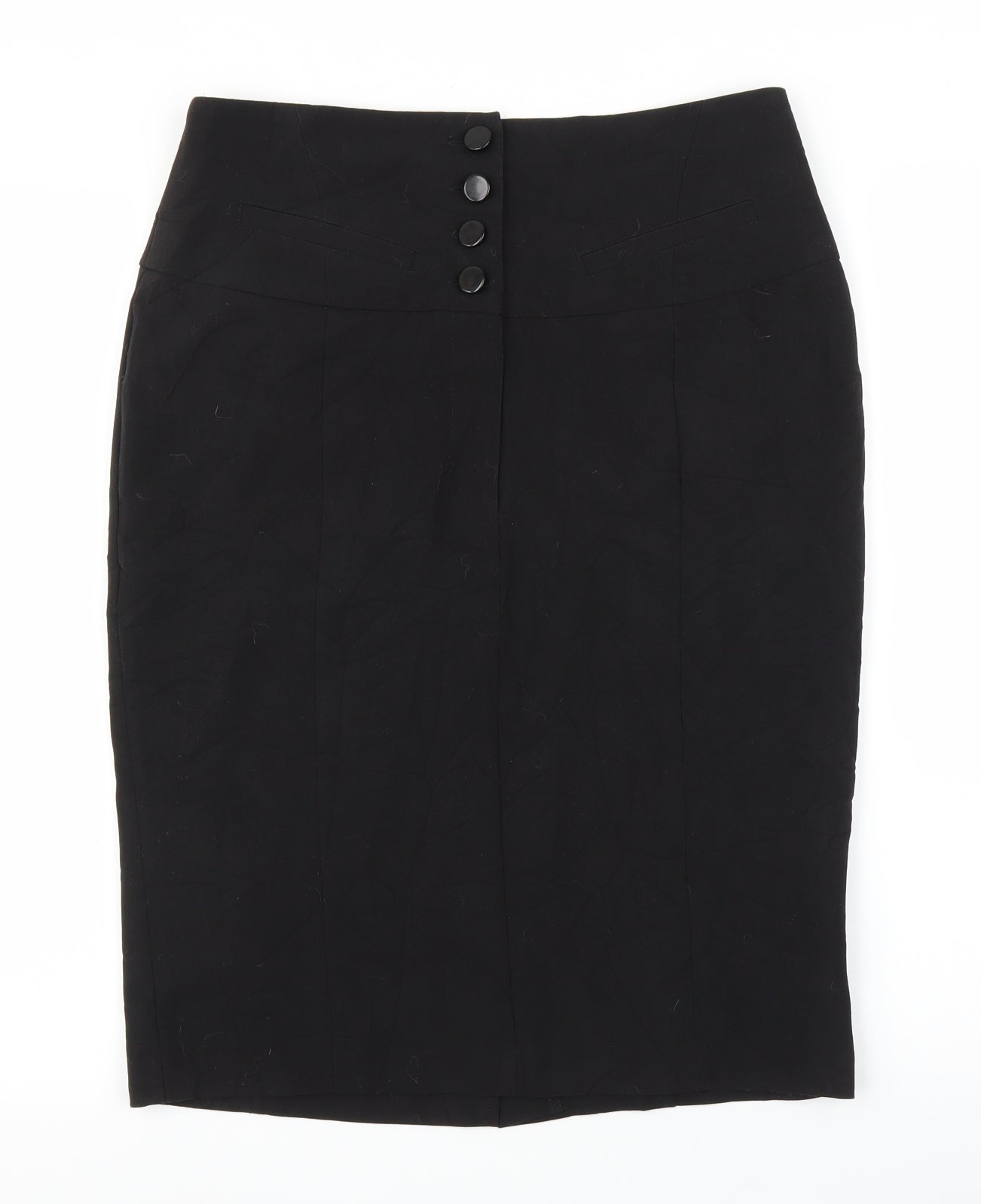 Papaya Womens Black   Straight & Pencil Skirt Size 12