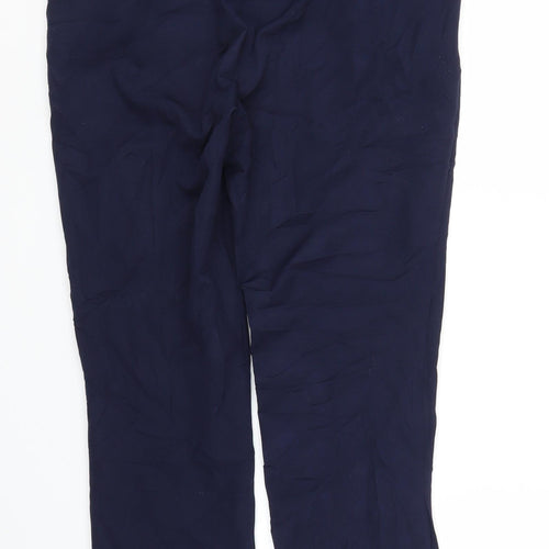 ASOS Womens Blue   Carrot Trousers Size 8 L25 in