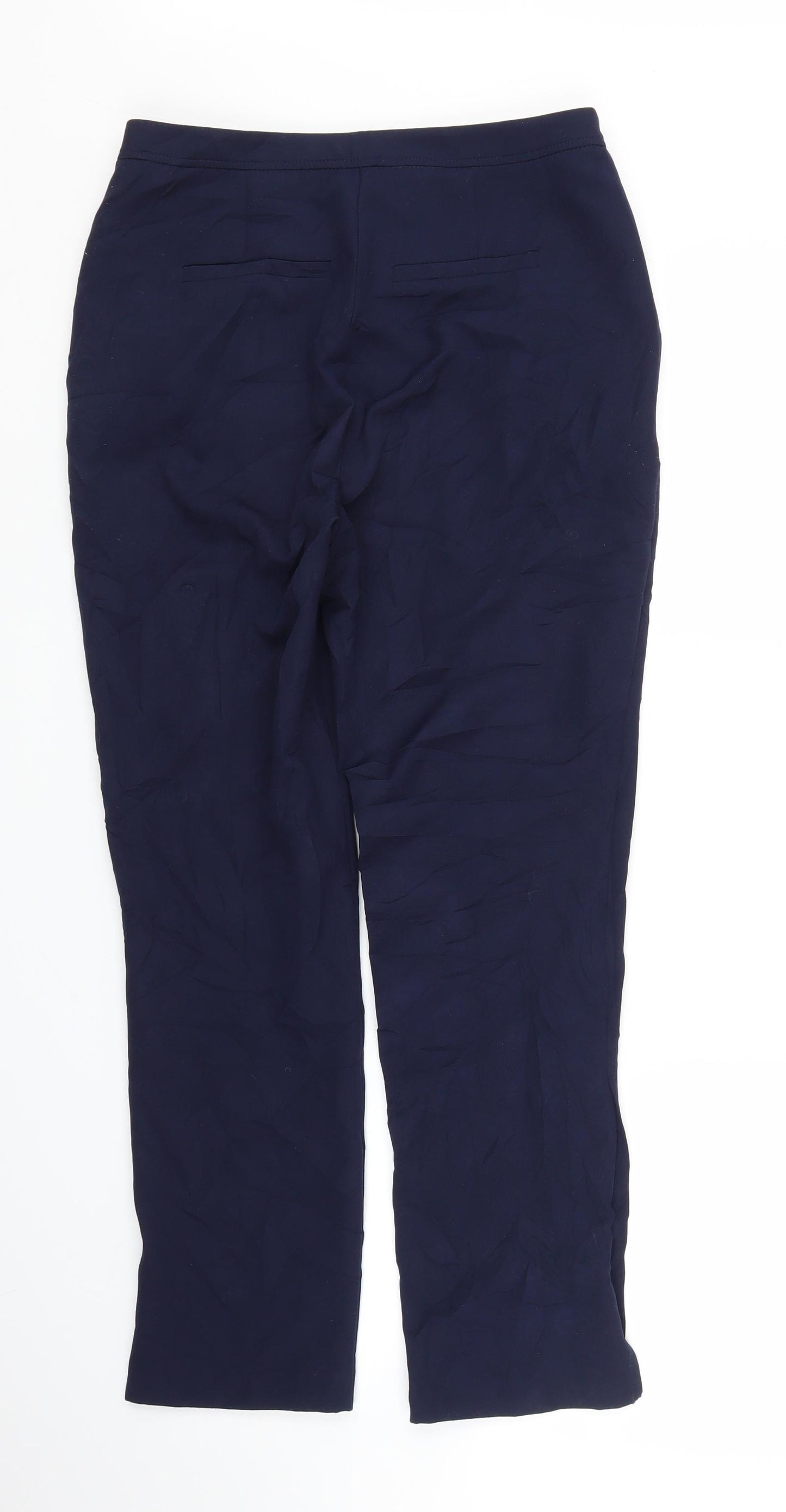 ASOS Womens Blue   Carrot Trousers Size 8 L25 in
