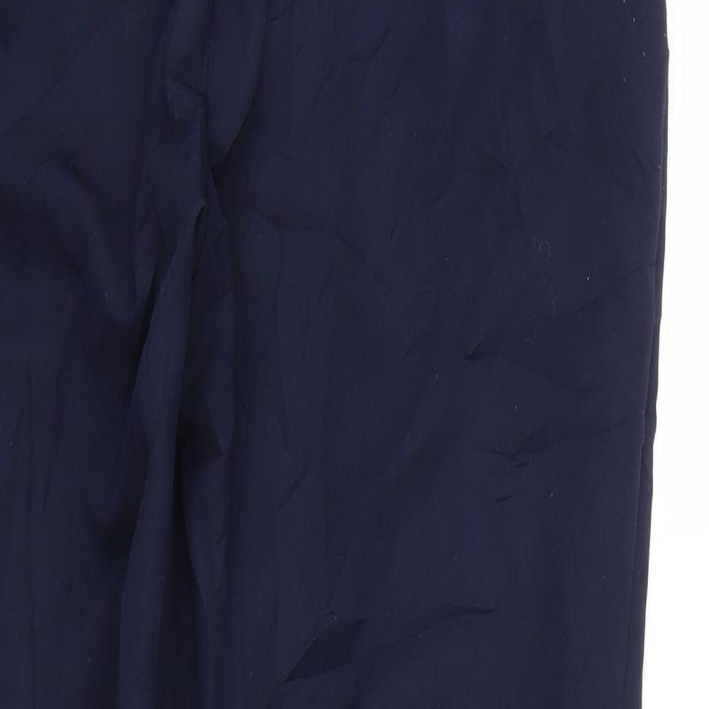 ASOS Womens Blue   Carrot Trousers Size 8 L25 in