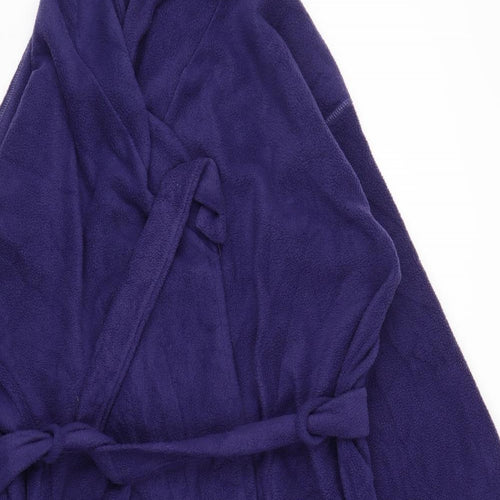 Nightwear Womens Purple Solid  Chemise Robe Size 14