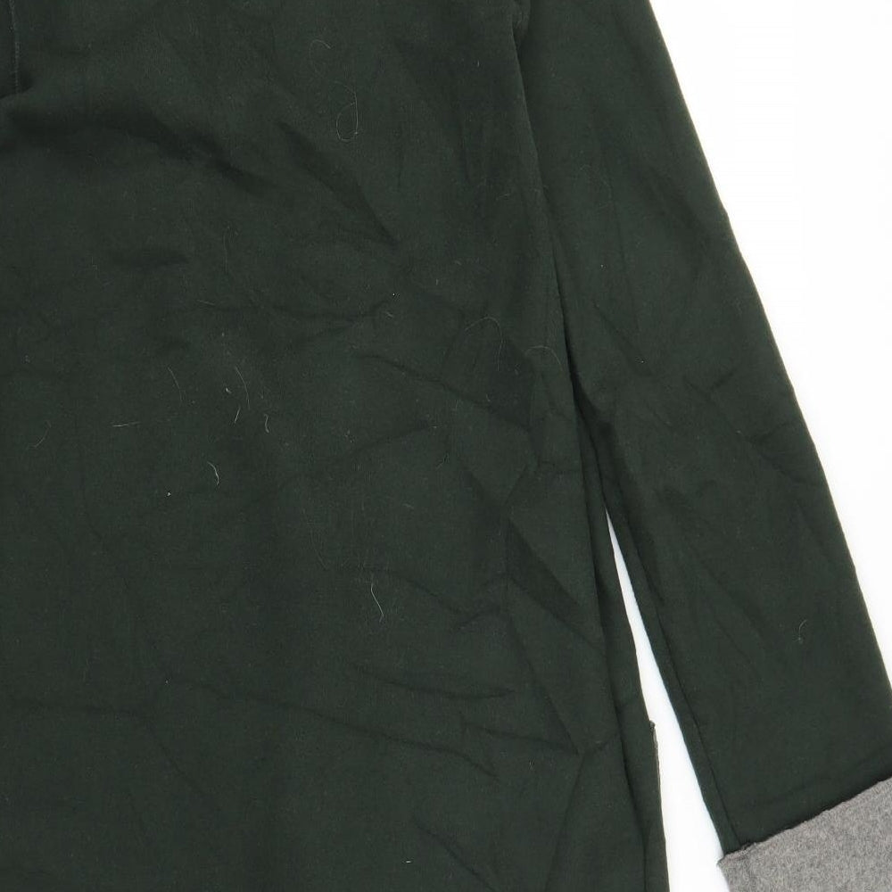 M&S Womens Green   Cardigan Jumper Size S
