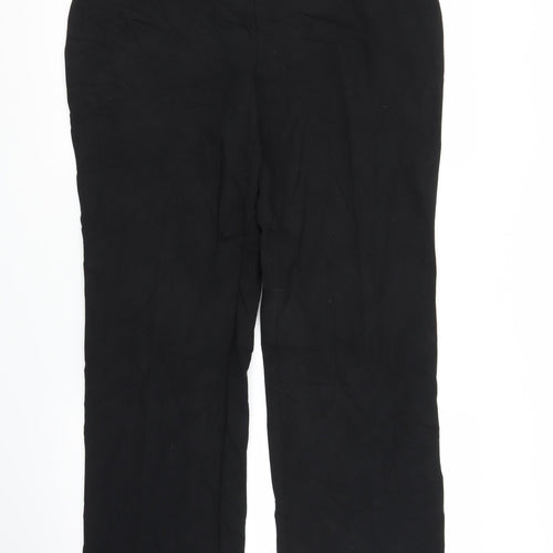 NEXT Womens Black   Trousers  Size 14 L28 in