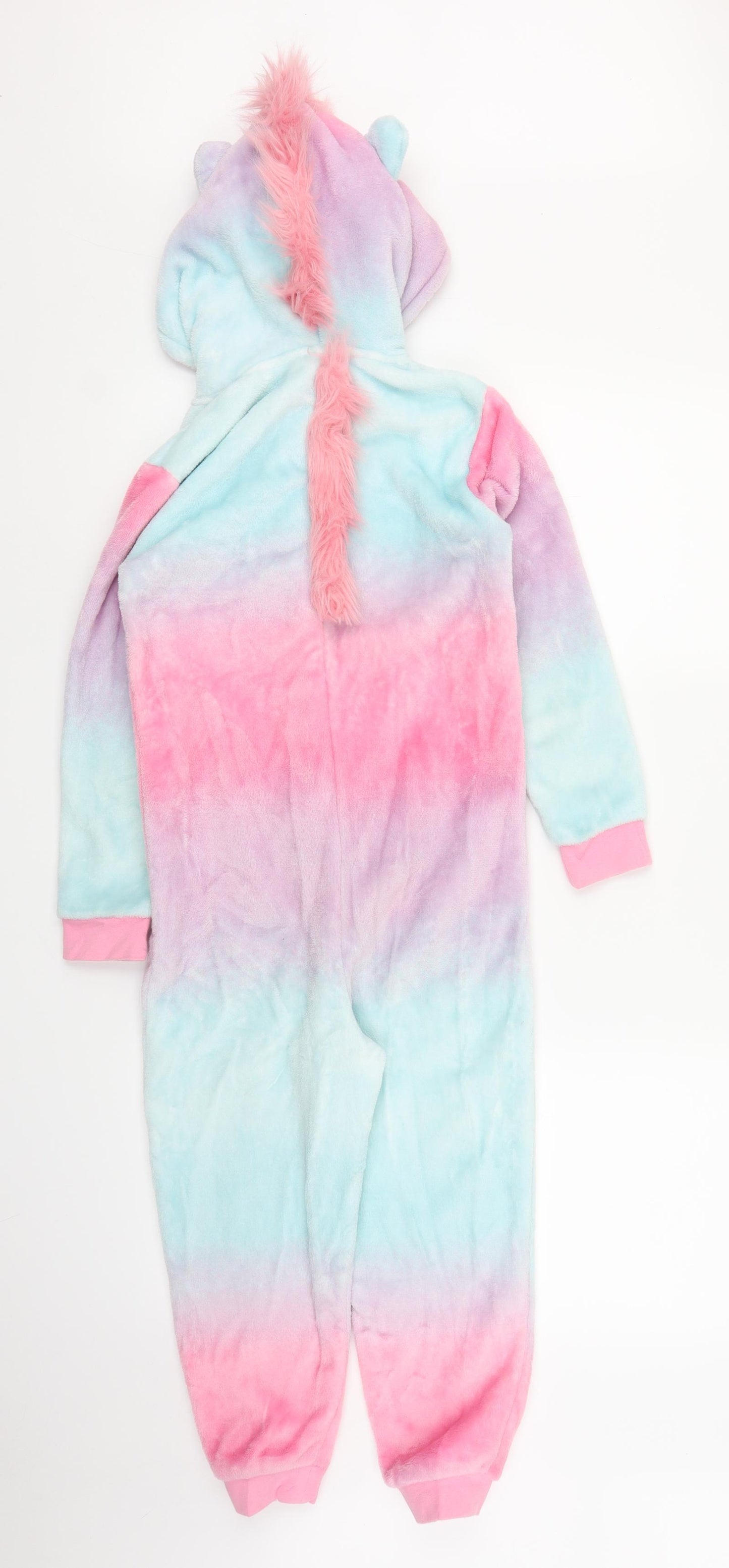 George Girls Pink Solid  Capri One Piece Size 7-8 Years  - Unicorn