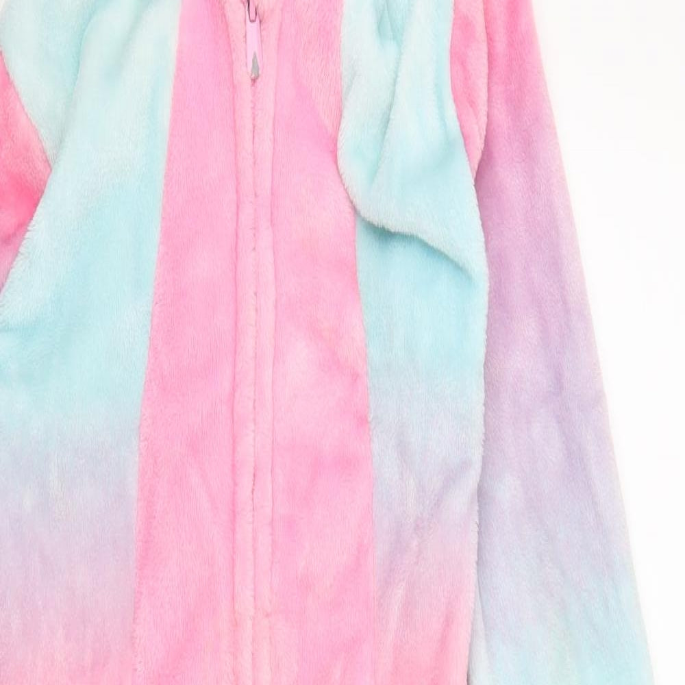 George Girls Pink Solid  Capri One Piece Size 7-8 Years  - Unicorn