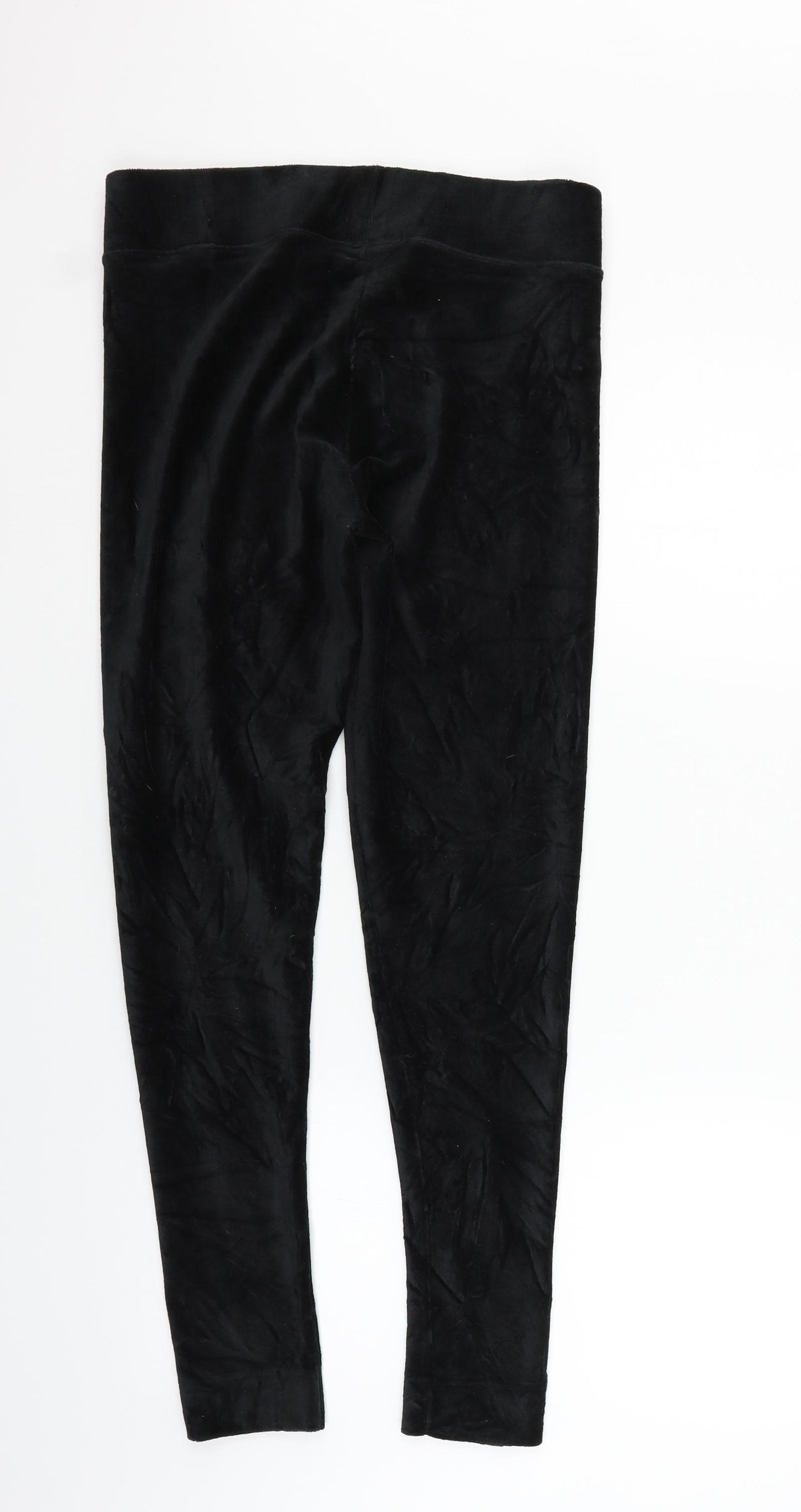 Marks and Spencer Womens Black   Trousers  Size 12 L25 in