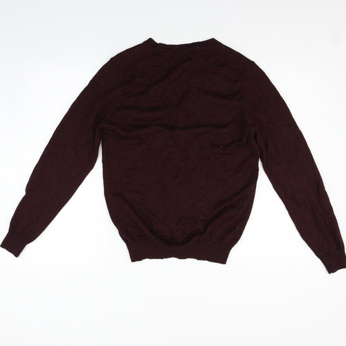 Marks and Spencer Womens Purple   Cardigan Jumper Size S