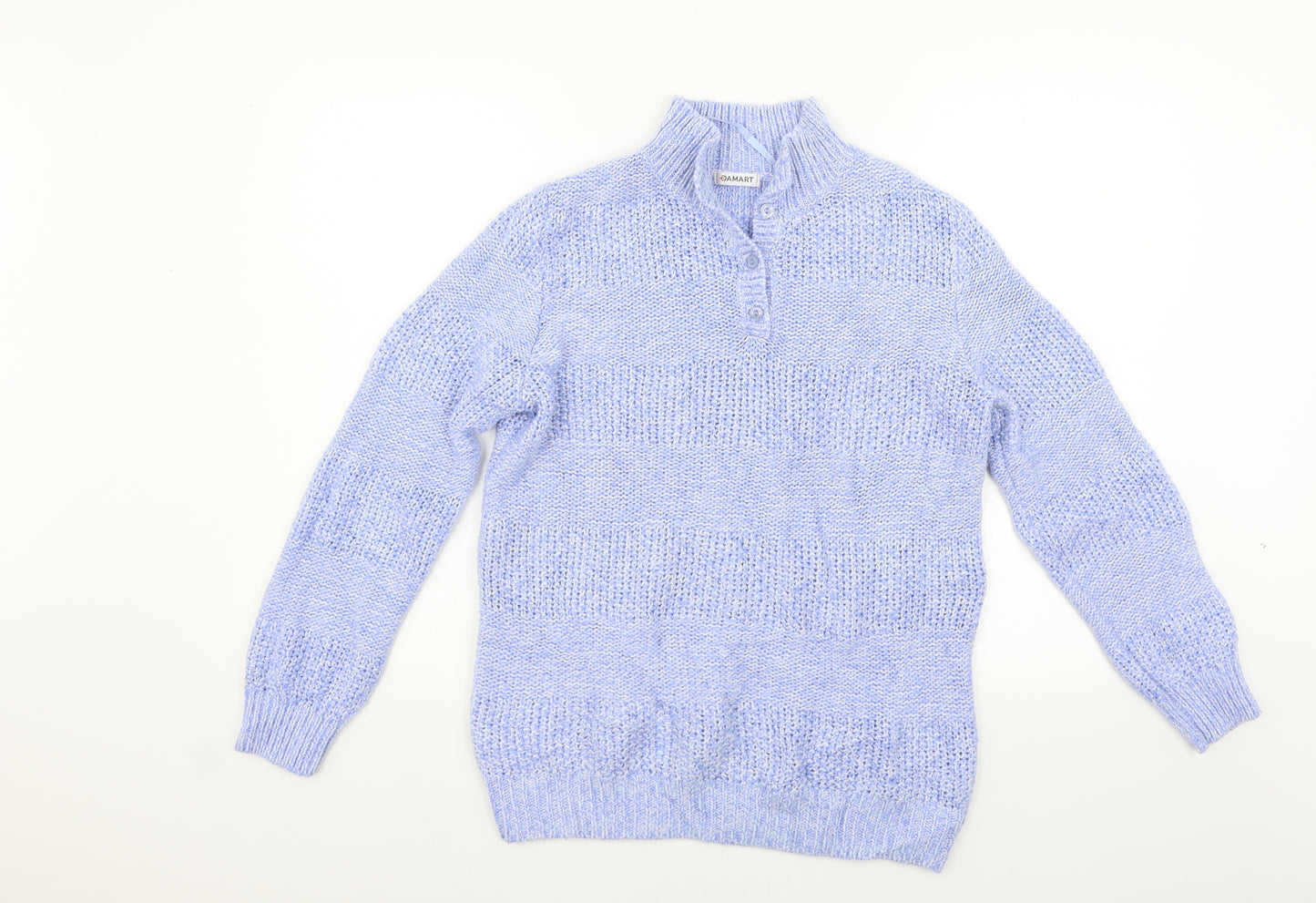 Damart Womens Blue   Pullover Jumper Size 14