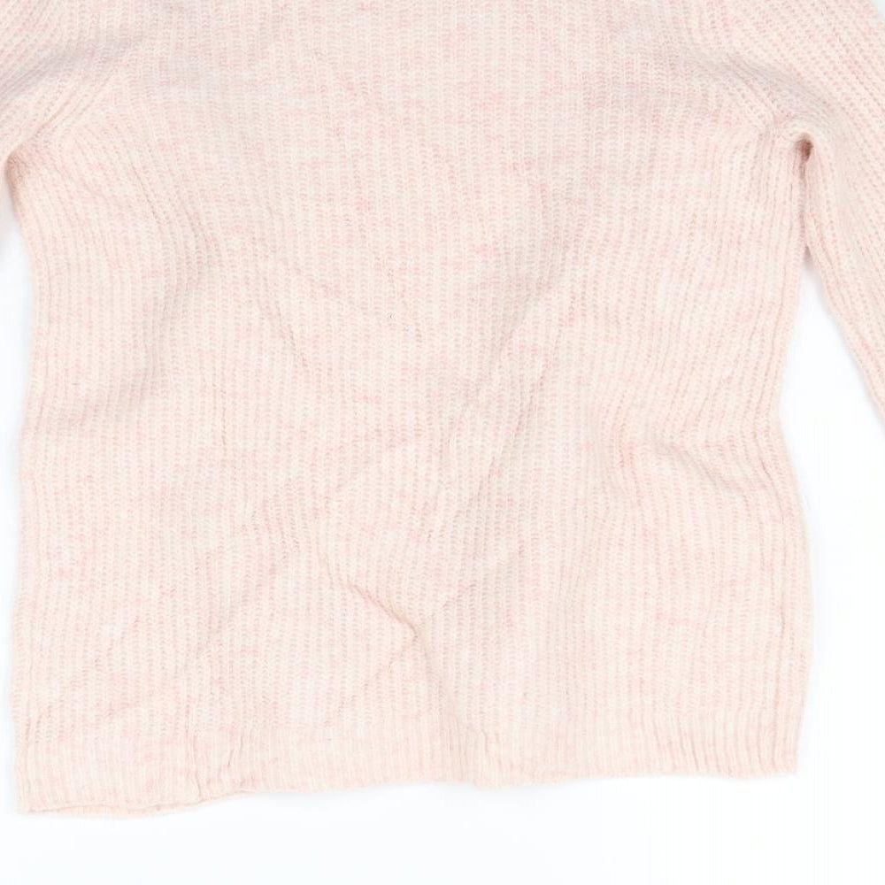 F&F Girls Pink   Pullover Jumper Size 10-11 Years